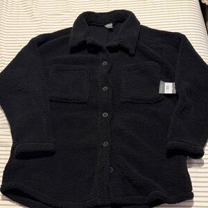 Eddie Bauer Black Textured Jacket